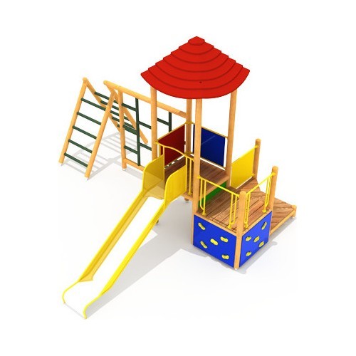 Wooden Kids Playground Model 2-A