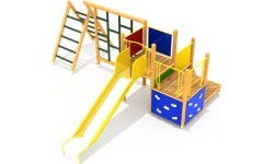 Wooden Kids Playground Model 2-B
