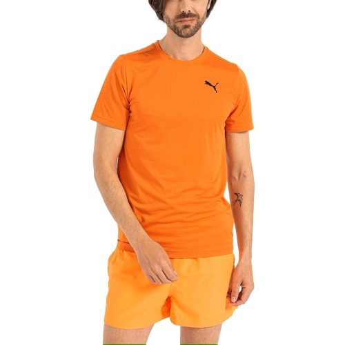 Puma Train Fav Blaster Men's T-Shirt Orange 522351 94