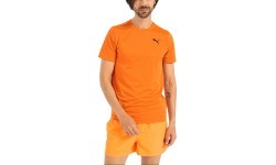 Мужская футболка Puma Train Fav Blaster, оранжевая 522351 94