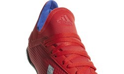 Adidas X 18.3 TF J Football Shoes for Kids, Red BB9403