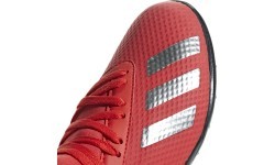Adidas X 18.3 TF J Football Shoes for Kids, Red BB9403
