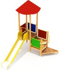 Wooden Kids Playground Model 5-A