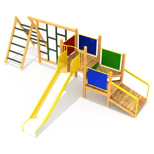 Wooden Kids Playground Model 3-B