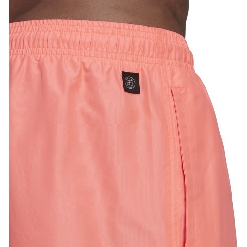 Adidas Solid CLX Men's Swim Shorts Pink HA0380