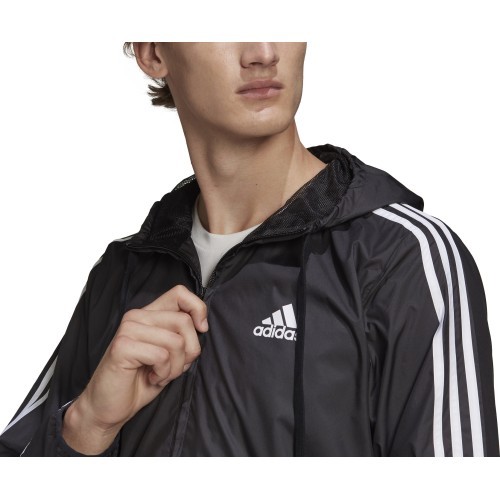 Adidas M 3s Wv Wb men's jacket, black GK9026