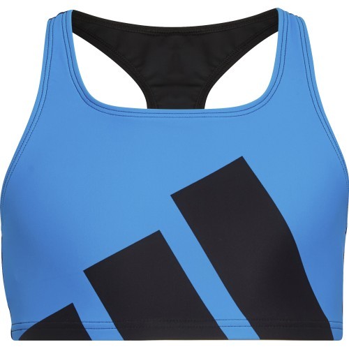 Купальник для девочек Adidas YG MH Bikini синий чёрный HC9650