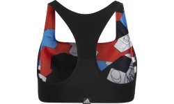 Adidas YG MH Bikini Girls' Swimsuit Blue Black HC9650