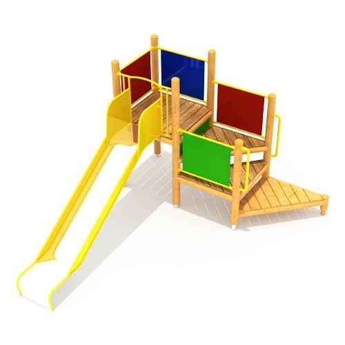 Wooden Kids Playground Model 5-B