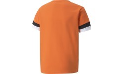 Puma Marškinėliai Paaugliams TeamRise Jersey Orange White Black 704938 08