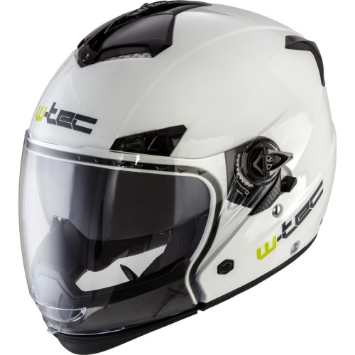 Motorcycle Helmet W-TEC NK-850 - White Glossy