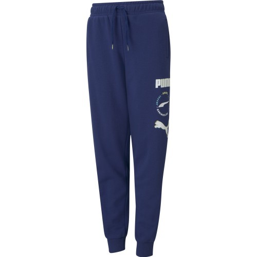 Puma Kelnės Paaugliams Alpha Sweatpants Blue 585895 12