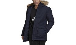 Куртка мужская Adidas Hooded Parka с капюшоном Black GT1701
