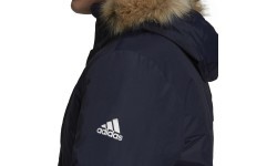 Куртка мужская Adidas Hooded Parka с капюшоном Black GT1701