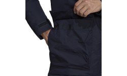 Adidas Men's Hooded Parka Jacket Black GT1701