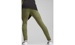 Мужские спортивные брюки Puma Evostripe чёрно-зелёные 678997 33