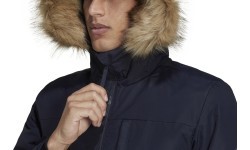 Куртка мужская Adidas Hooded Parka с капюшоном Black GT1701