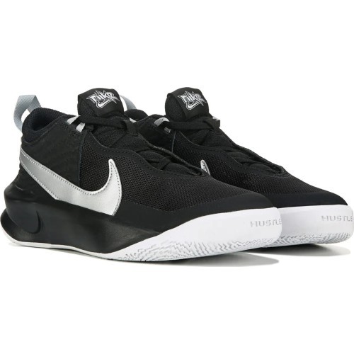 Nike Team Hustle D 10 Flyease Black DD7303 004 Youth Shoes