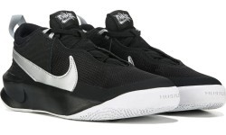 Nike Team Hustle D 10 Flyease Black DD7303 004 Youth Shoes