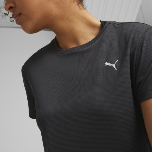 Женская футболка Puma Run Favorite SS, чёрная 523166 01