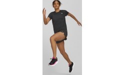 Женская футболка Puma Run Favorite SS, чёрная 523166 01