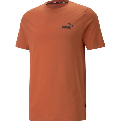 Мужская футболка Puma Ess Logo Tee Orange 586669 94