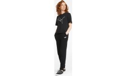 Puma Ess+ Embroidery Women's Sweatpants Black 847093 01