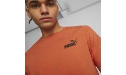 Puma Men's Ess Logo Tee Orange 586669 94