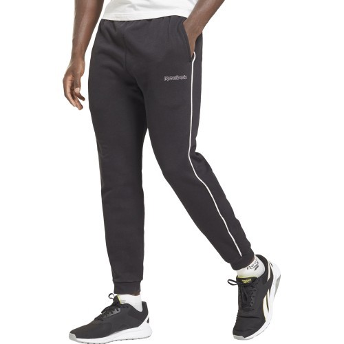 Reebok Kelnės Vyrams Te Piping Jogger Black