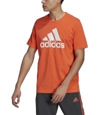 Мужская футболка Adidas M Bl Sj T, оранжевая GK9131