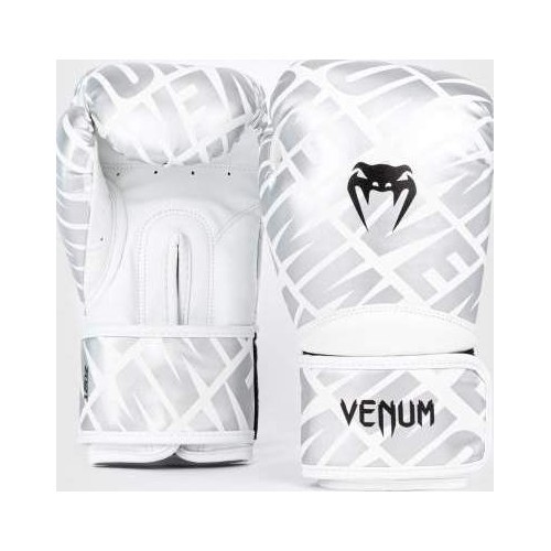 Venum Contender 1.5 XT bokso pirštinės baltos/ sidabrinės