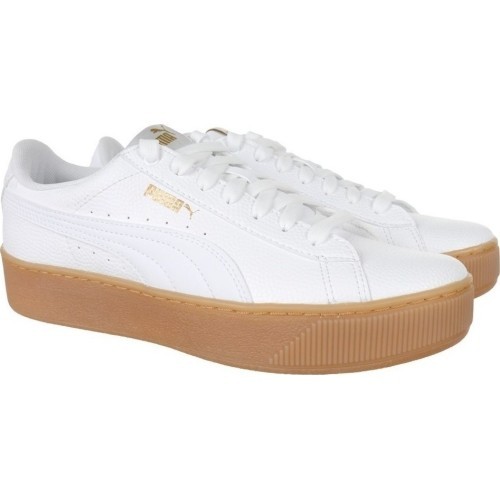 Puma Smash Platform L White Sneakers 366487 02