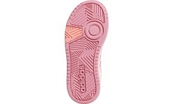 Adidas Hoops 3.0 K Junior Shoes White Pink GW0418