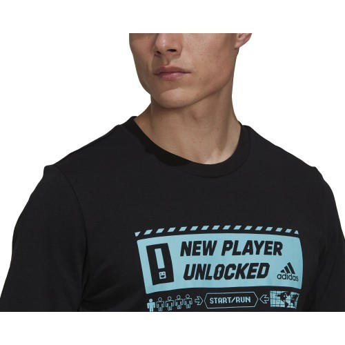 Мужская футболка Adidas M Nw Plyr G T Black GS6231