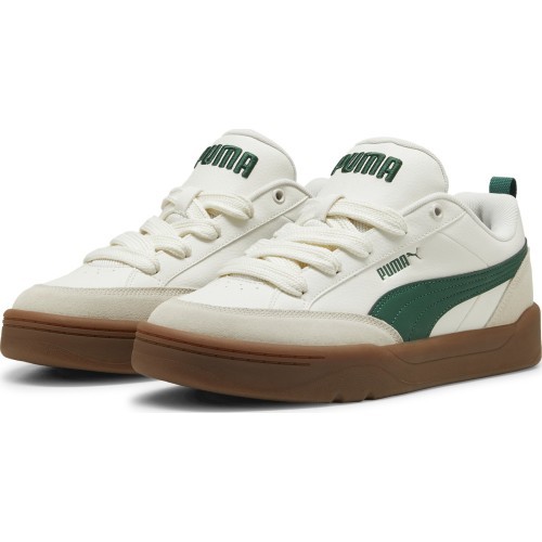 Puma Park Lifestyle OG Men's Sneakers Warm White Brown Green 397262 02