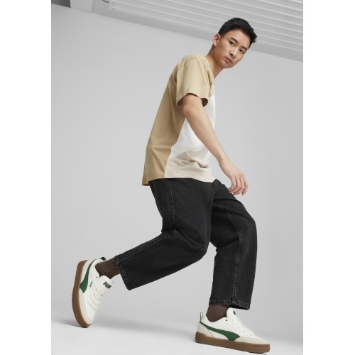 Puma Park Lifestyle OG Men's Sneakers Warm White Brown Green 397262 02