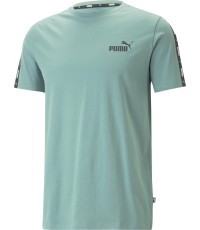 Puma Men's T-Shirt Ess+ Tape Tee Green 847382 85