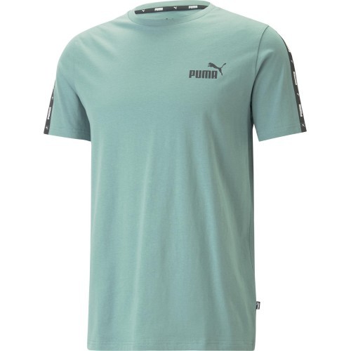 Puma Men's T-Shirt Ess+ Tape Tee Green 847382 85