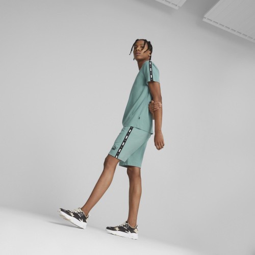 Мужская футболка Puma Ess+ Tape Tee Green 847382 85