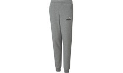 Puma Ess+ 2 Col Logo sports pants for teens, grey 586988 03