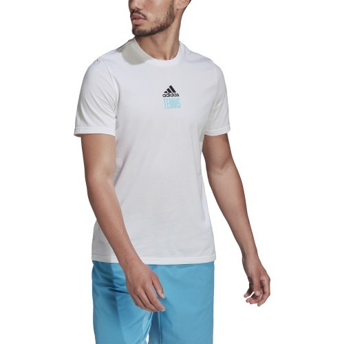 Adidas Men's T-Shirt M Tns Par G Tee White HA0966