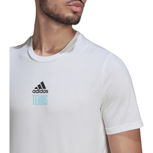 Футболка мужская Adidas M Tns Par G Tee White HA0966