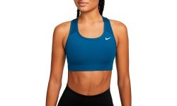 Женский спортивный бюстгальтер Nike Swoosh Non Pad, синий BV3630 404