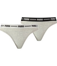 Puma Iconic String Underwear Grey