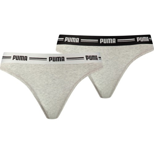 Puma Iconic String Underwear Grey
