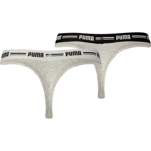 Нижнее белье Puma Iconic String серое