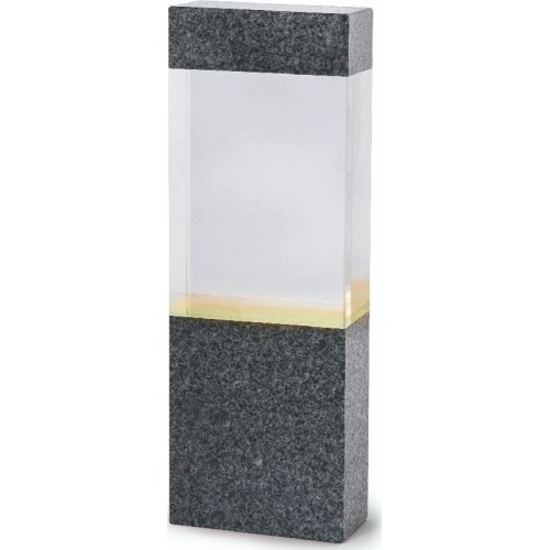 Glass Z2306 Stone - 22cm