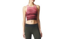 Adidas Crop Graph Mlg Tactile Rose Blouse BQ5854