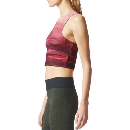 Adidas Palaidinė Crop Graph Mlg Tactile Rose BQ5854