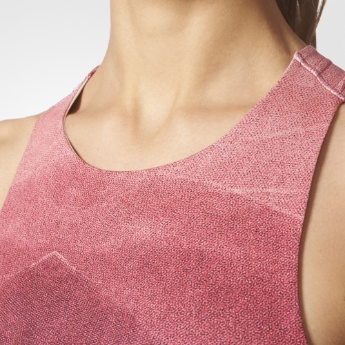 Adidas Crop Graph Mlg Tactile Rose Blouse BQ5854